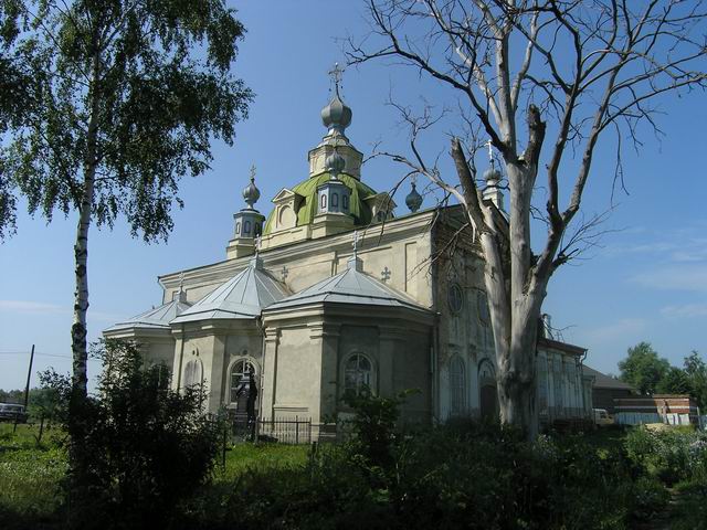 Кичанзино. Церковь Покрова Пресвятой Богородицы. фасады