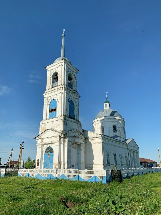 Церковь Смоленской иконы Божией Матери, Шерстино (Арзамасский район и г. Арзамас, Нижегородская область). художественные фотографии