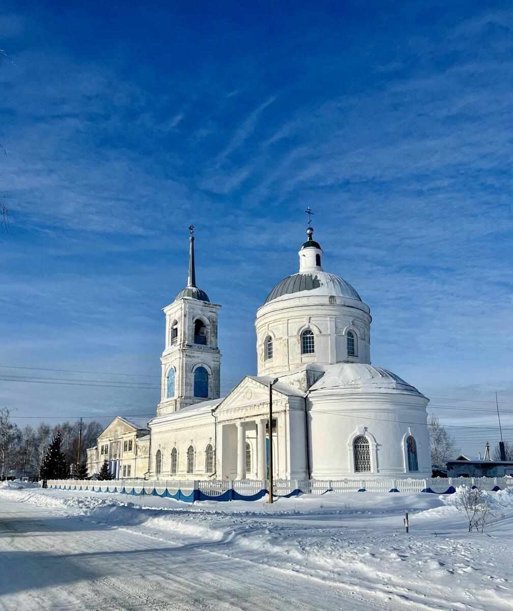 Церковь Смоленской иконы Божией Матери, Шерстино (Арзамасский район и г. Арзамас, Нижегородская область). фасады