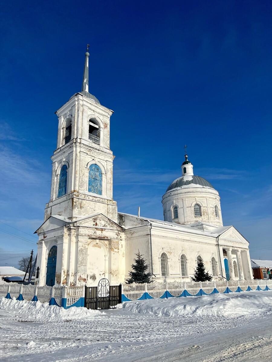 Церковь Смоленской иконы Божией Матери, Шерстино (Арзамасский район и г. Арзамас, Нижегородская область). фасады