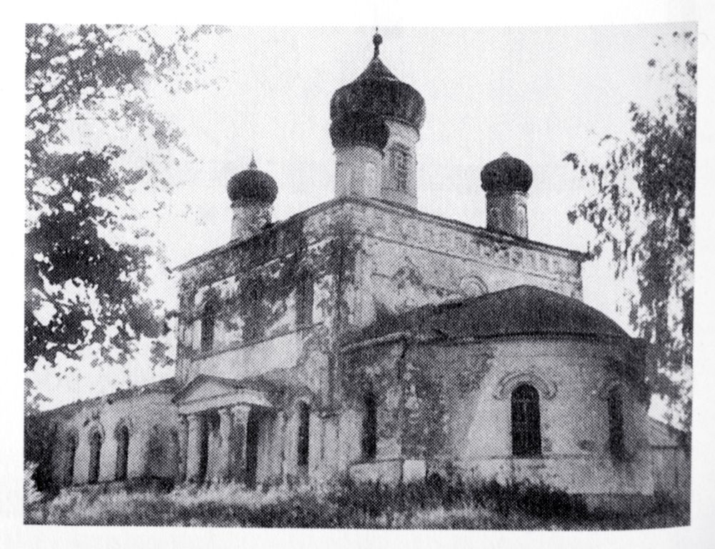 Долгополье. Церковь Троицы Живоначальной. архивная фотография, Вид с юго-востока. Свод памятников