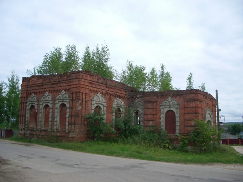 Высокиничи. Церковь Александра Невского (Николая Чудотворца). фасады