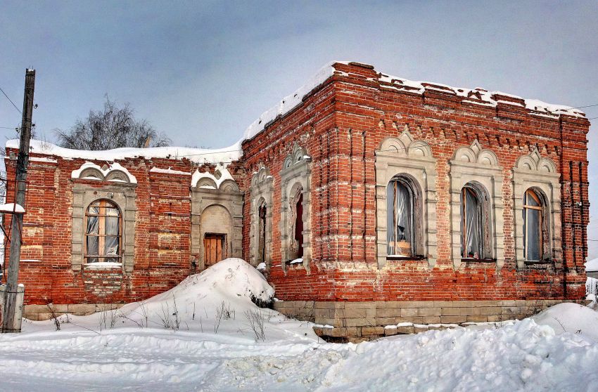 Высокиничи. Церковь Александра Невского (Николая Чудотворца). фасады