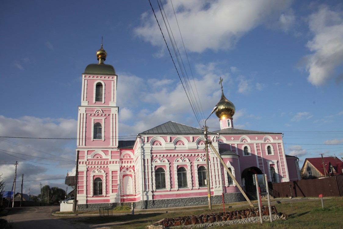 Высокиничи. Церковь Александра Невского (Николая Чудотворца). фасады