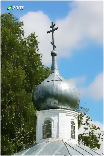 Ирково. Церковь Введения во храм Пресвятой Богородицы. архитектурные детали, Глава основного объёма