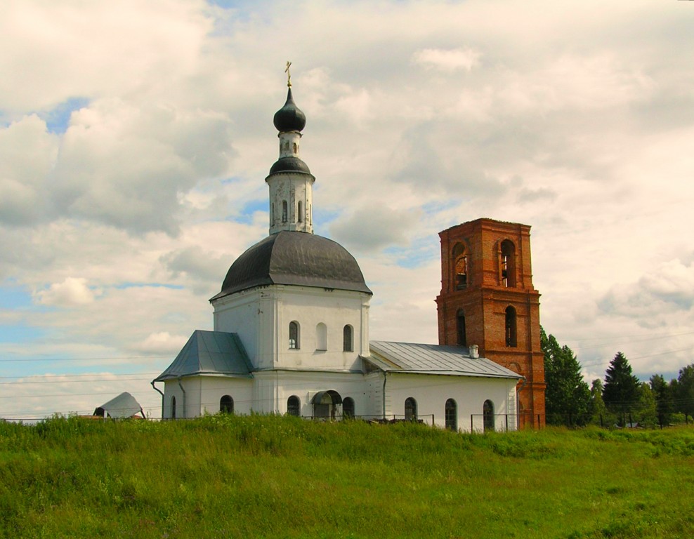 Церковь Покрова Пресвятой Богородицы, Зиновьево (Александровский район, Владимирская область). фасады