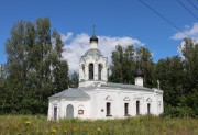 Церковь Екатерины, Вид с юго-запада<br>, Поляны, Кольчугинский район, Владимирская область