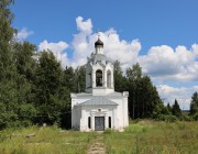 Церковь Екатерины, Вид с запада<br>, Поляны, Кольчугинский район, Владимирская область