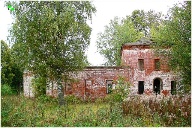 Церковь Боголюбской иконы Божией Матери, Макарово (Кольчугинский район, Владимирская область). фасады, Южный фасад