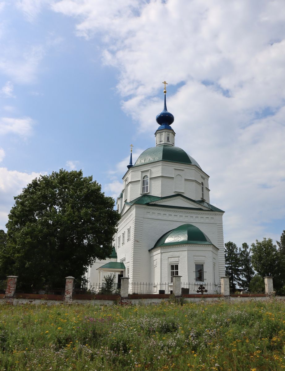 Флорищи. Церковь Введения во храм Пресвятой Богородицы. фасады, Вид с востока