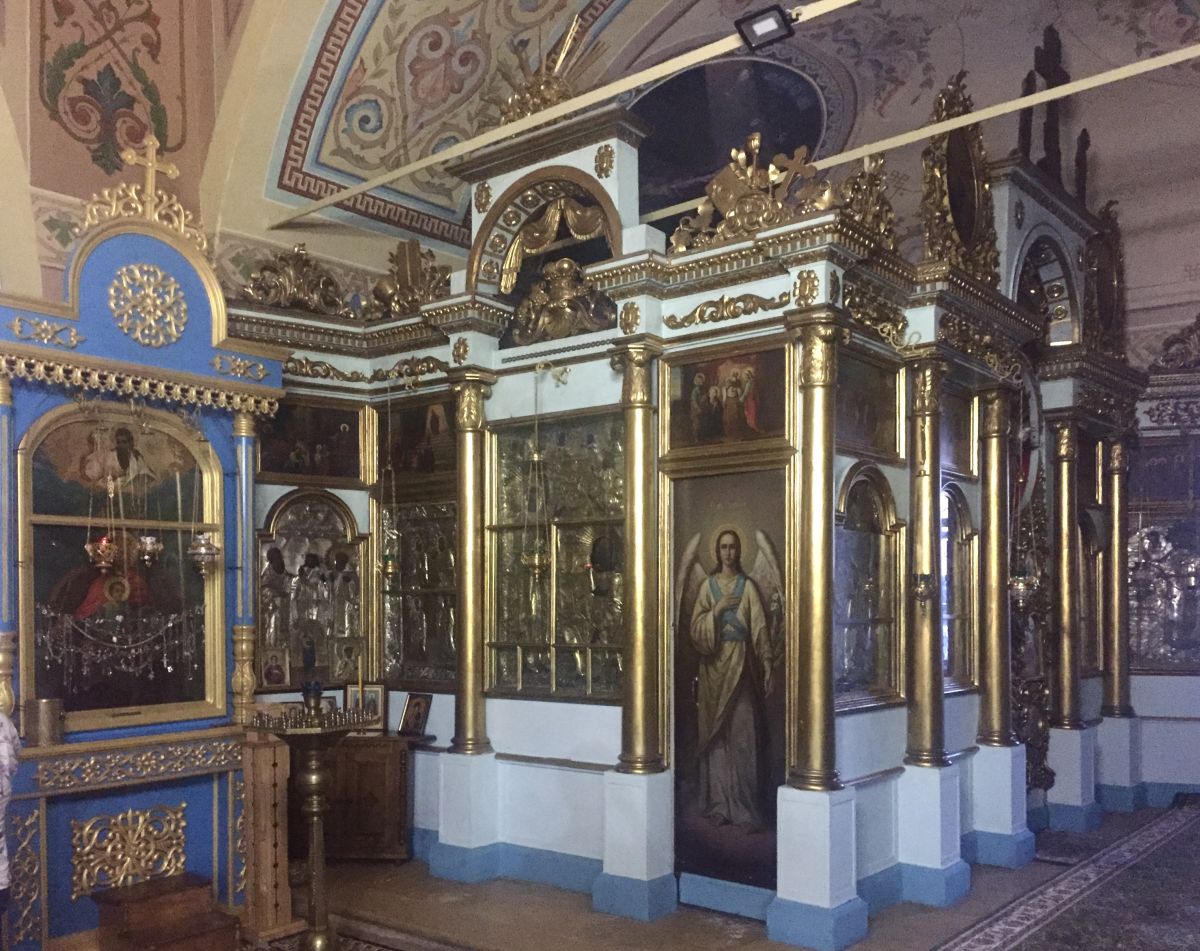 Церковь Введения во храм Пресвятой Богородицы, Флорищи (Кольчугинский район, Владимирская область). интерьер и убранство, Правый придельный иконостас