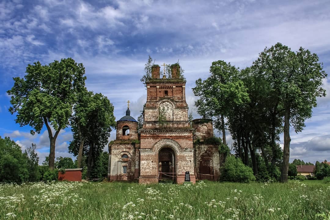 фасады. Церковь Всех Святых, Новофетинино (Кольчугинский район, Владимирская область)