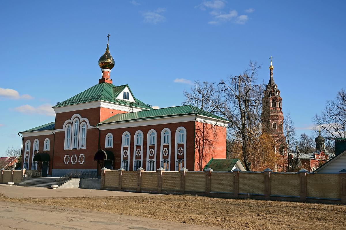 фасады. Покровско-Васильевский мужской монастырь, Павловский Посад (Павлово-Посадский городской округ и г. Электрогорск, Московская область)