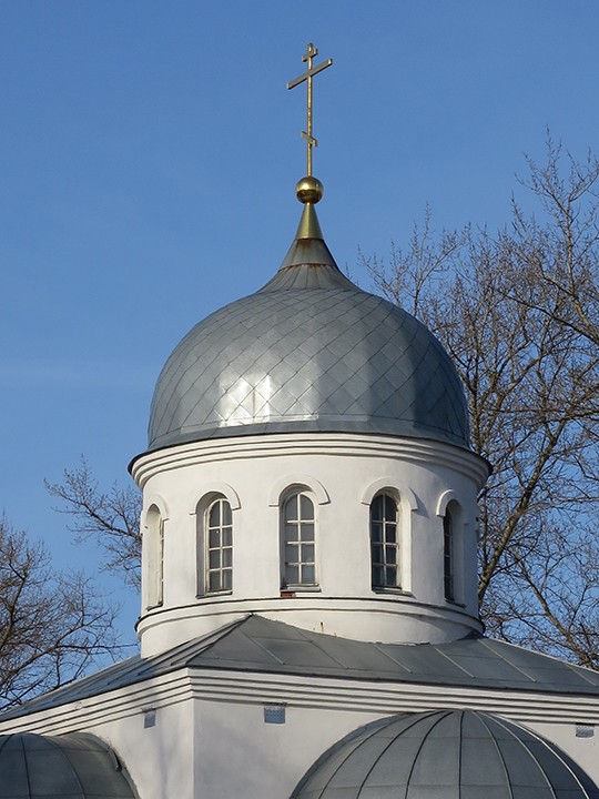 Электросталь. Церковь Иоанна Кронштадтского (крестильная). архитектурные детали