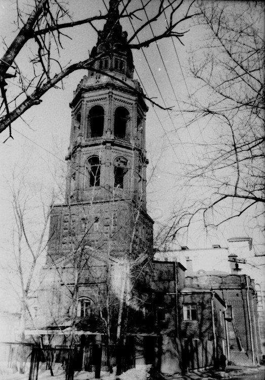 Церковь Смоленской иконы Божией Матери, Тверской (Центральный административный округ (ЦАО), г. Москва). дополнительная информация