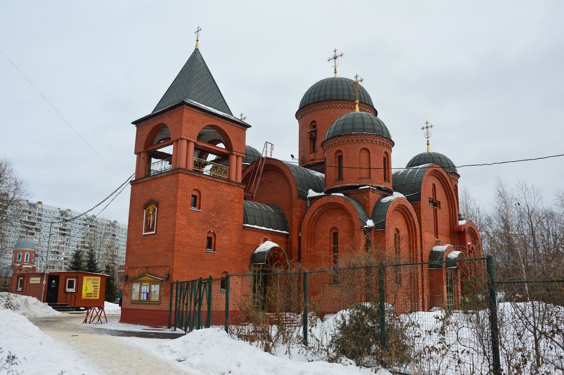 Отрадное. Церковь Николая Чудотворца в Отрадном. фасады