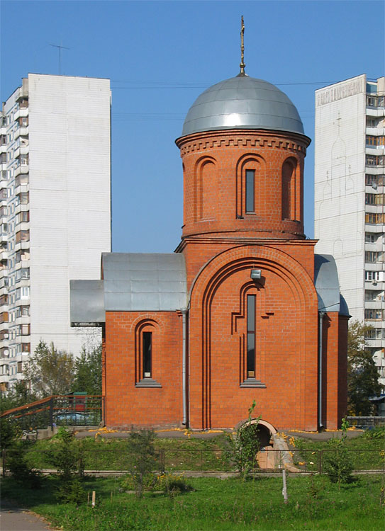 Часовня Пантелеимона Целителя в Отрадном, Отрадное (Северо-Восточный административный округ (СВАО), г. Москва). фасады