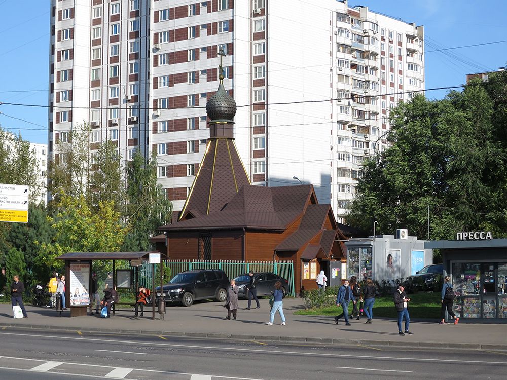 Часовня Илии в Отрадном, Отрадное (Северо-Восточный административный округ (СВАО), г. Москва). фасады