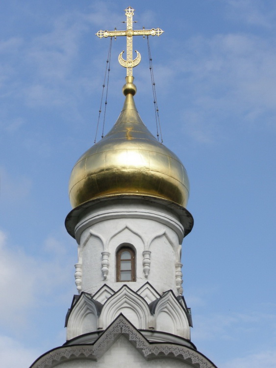 Останкинский. Церковь Василия Великого. архитектурные детали, Купол  часовни