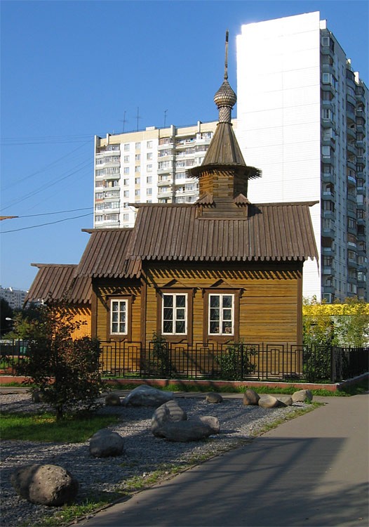 Часовня Николая Чудотворца на Каргопольской улице, Отрадное (Северо-Восточный административный округ (СВАО), г. Москва). фасады