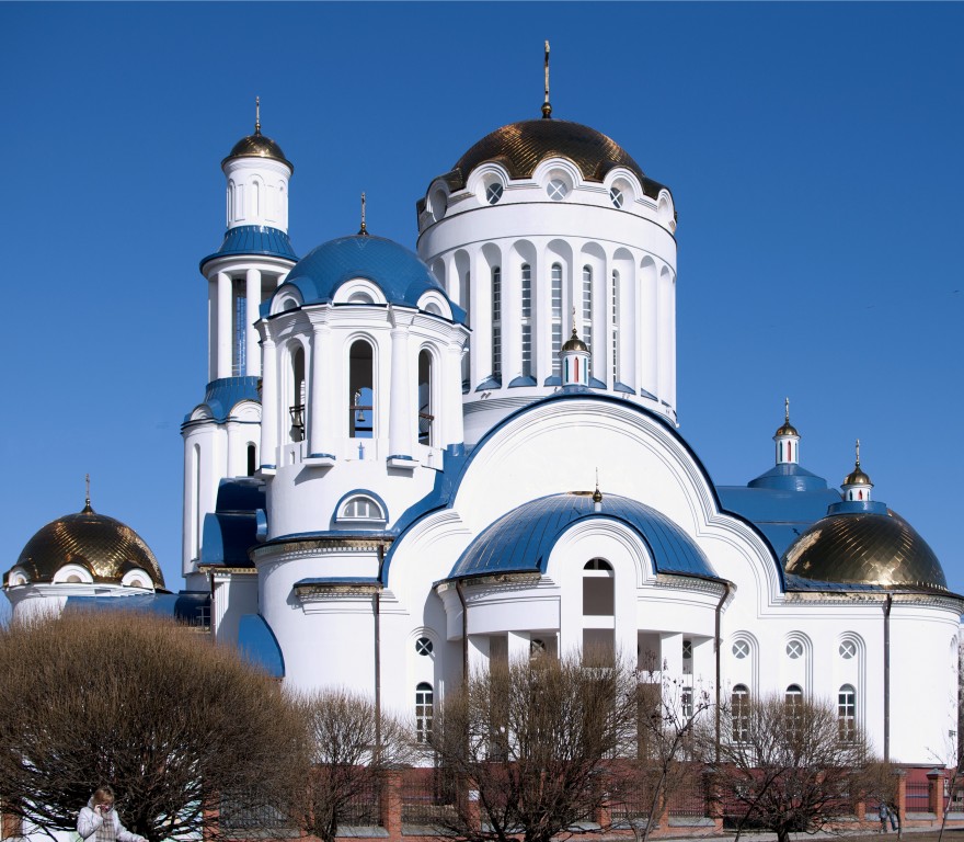 Бибирево. Церковь Собора Московских Святых в Бибиреве. фасады