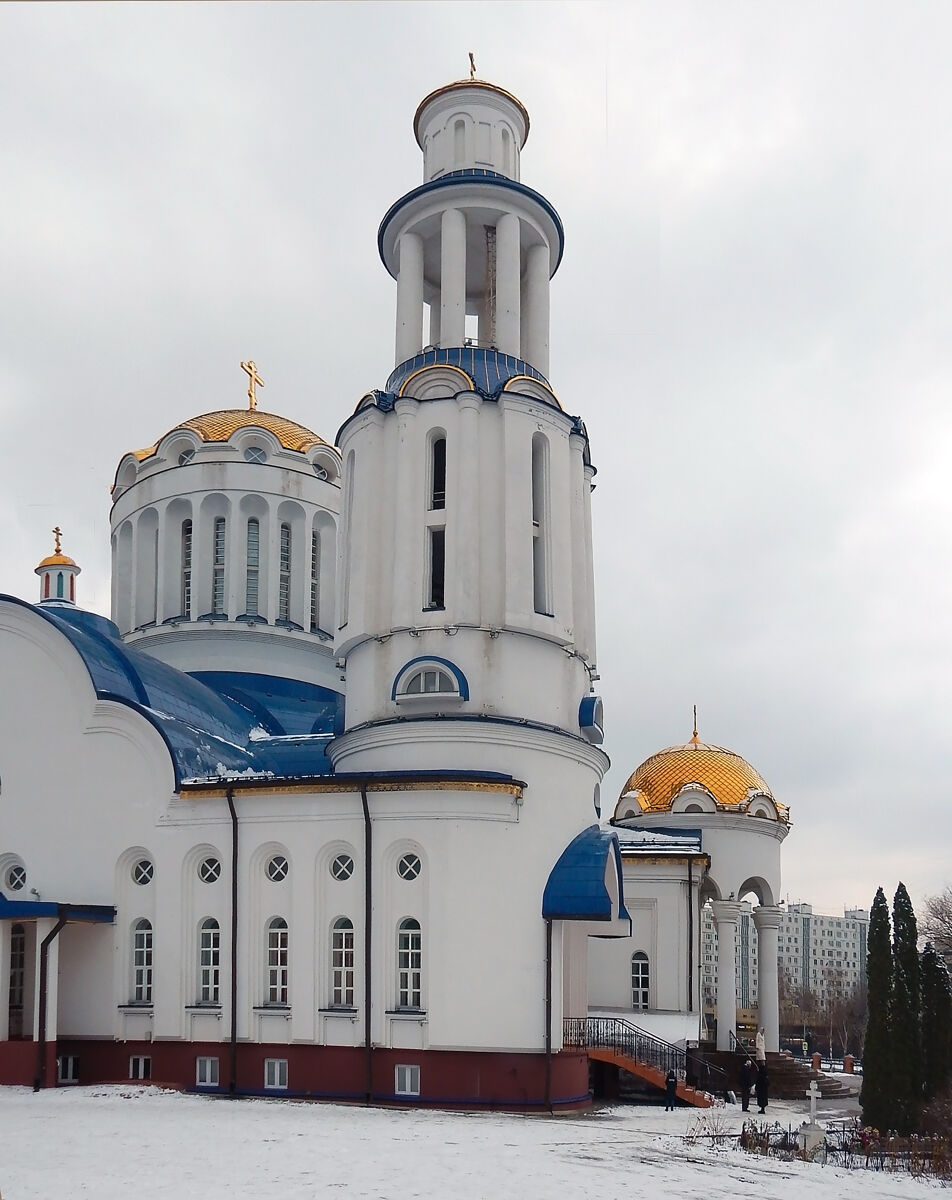 Церковь Собора Московских Святых в Бибиреве, Бибирево (Северо-Восточный административный округ (СВАО), г. Москва). архитектурные детали