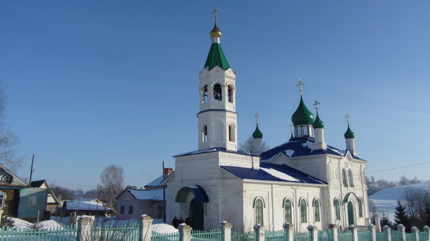 Церковь Троицы Живоначальной, Большой Сундырь (Моргаушский район, Республика Чувашия). фасады