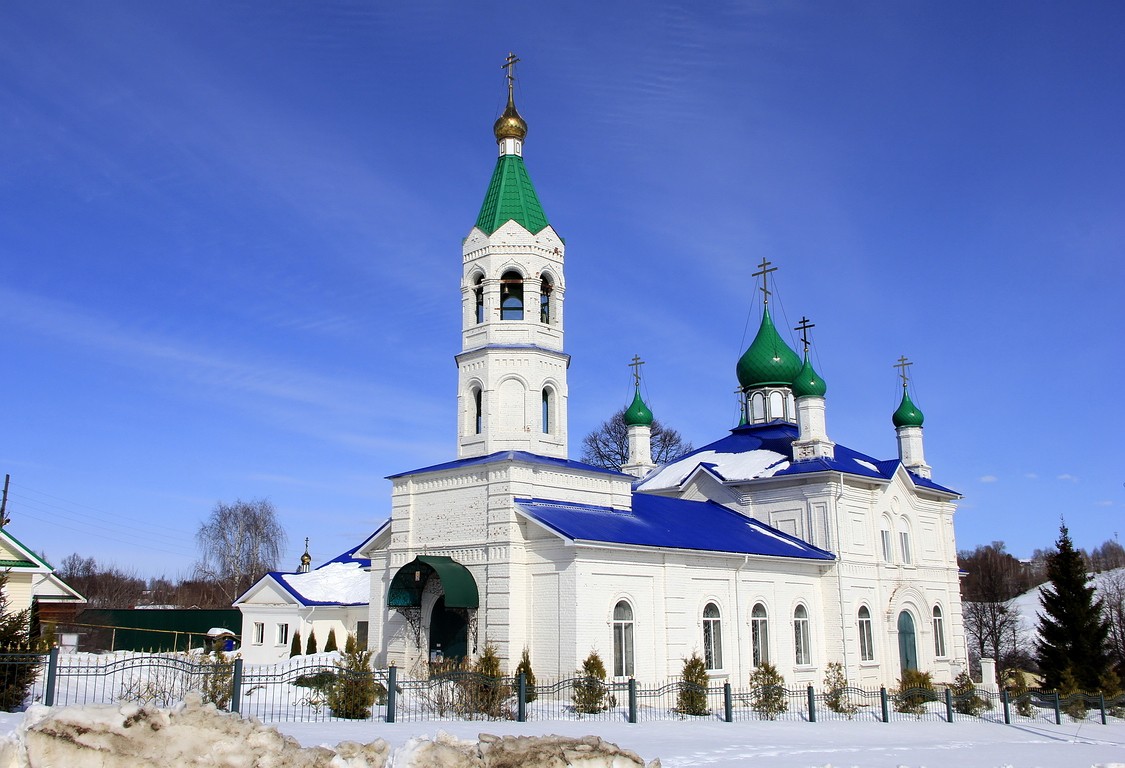 Церковь Троицы Живоначальной, Большой Сундырь (Моргаушский район, Республика Чувашия). фасады