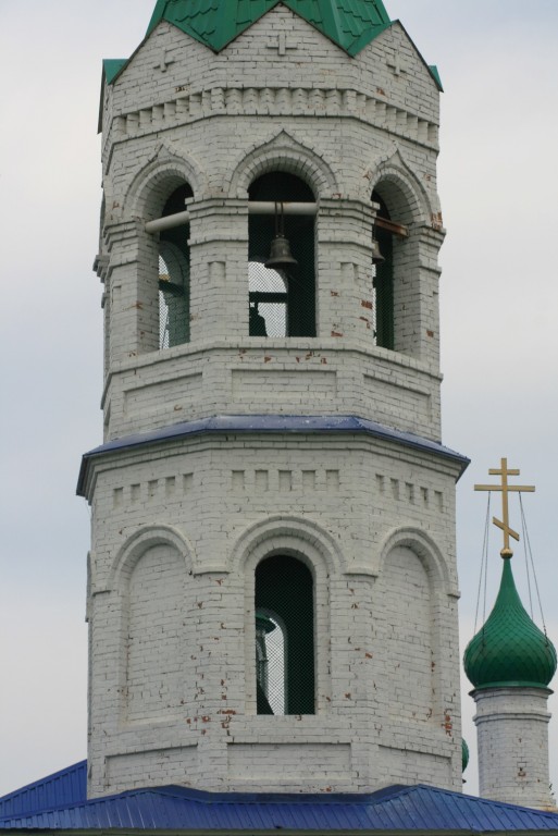 Церковь Троицы Живоначальной, Большой Сундырь (Моргаушский район, Республика Чувашия). архитектурные детали, Колокольня