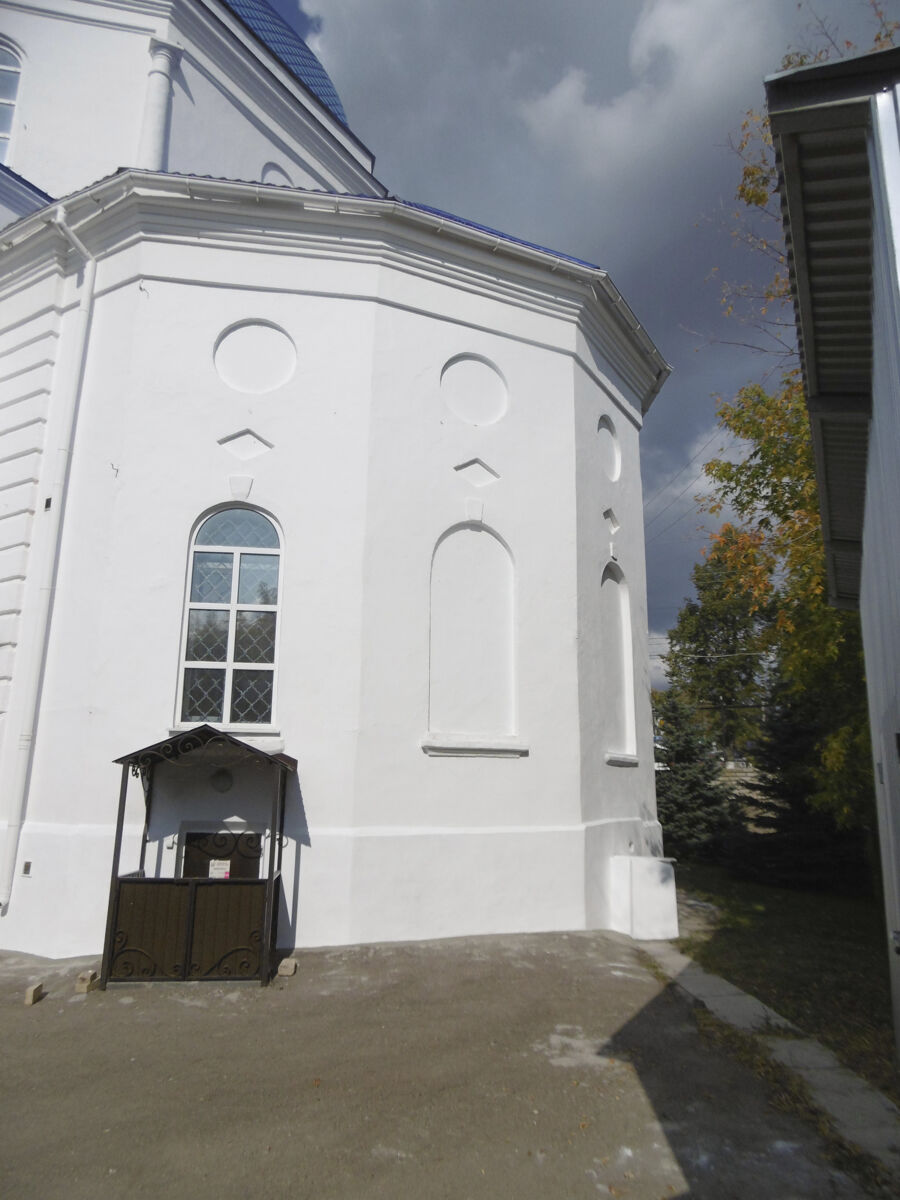 Церковь Владимирской иконы Божией Матери, Сергач (Сергачский район, Нижегородская область). архитектурные детали, Апсида храма
