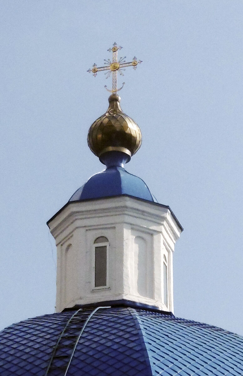 Церковь Владимирской иконы Божией Матери, Сергач (Сергачский район, Нижегородская область). архитектурные детали, Завершение основного объема храма