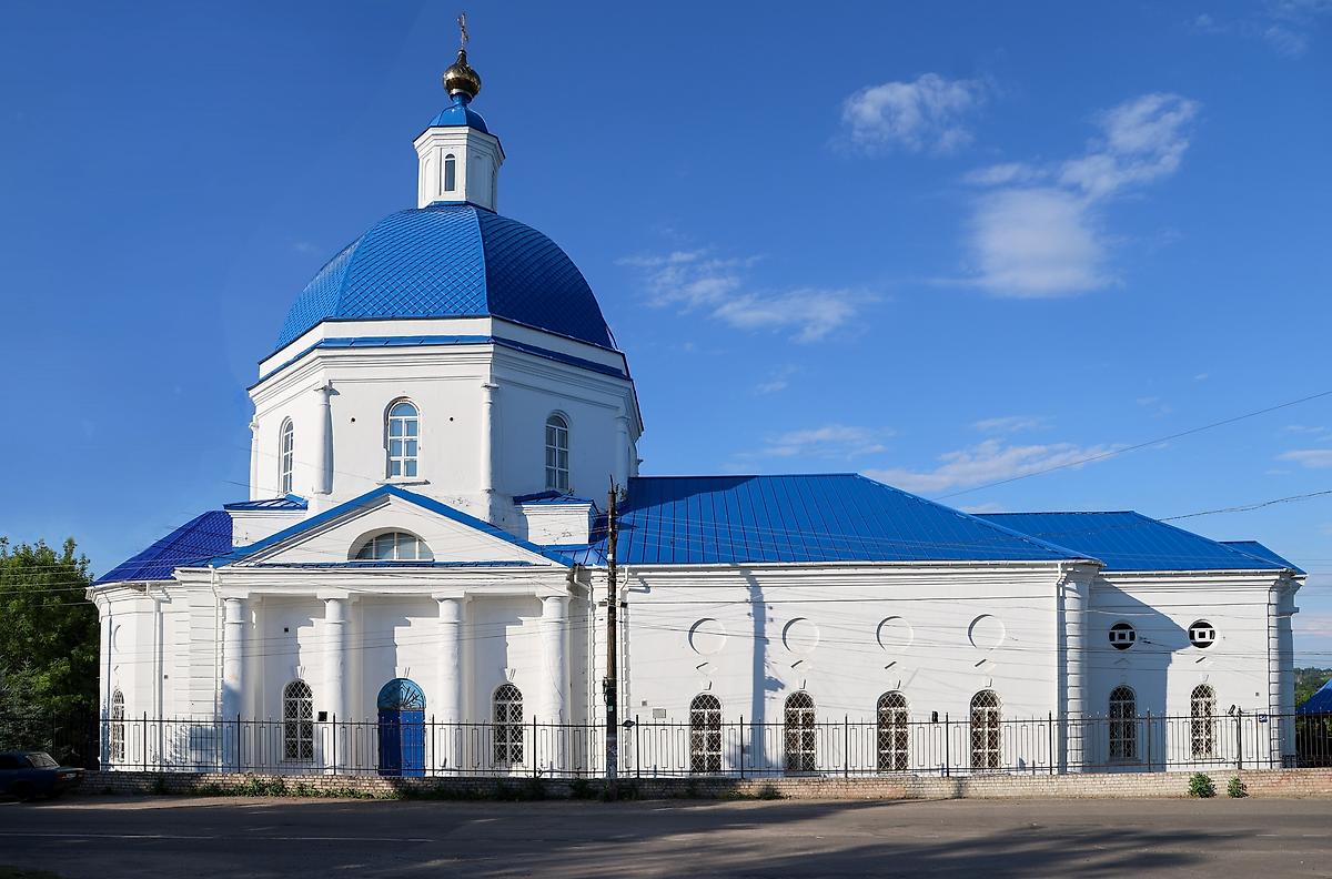 фасады. Церковь Владимирской иконы Божией Матери, Сергач (Сергачский район, Нижегородская область)