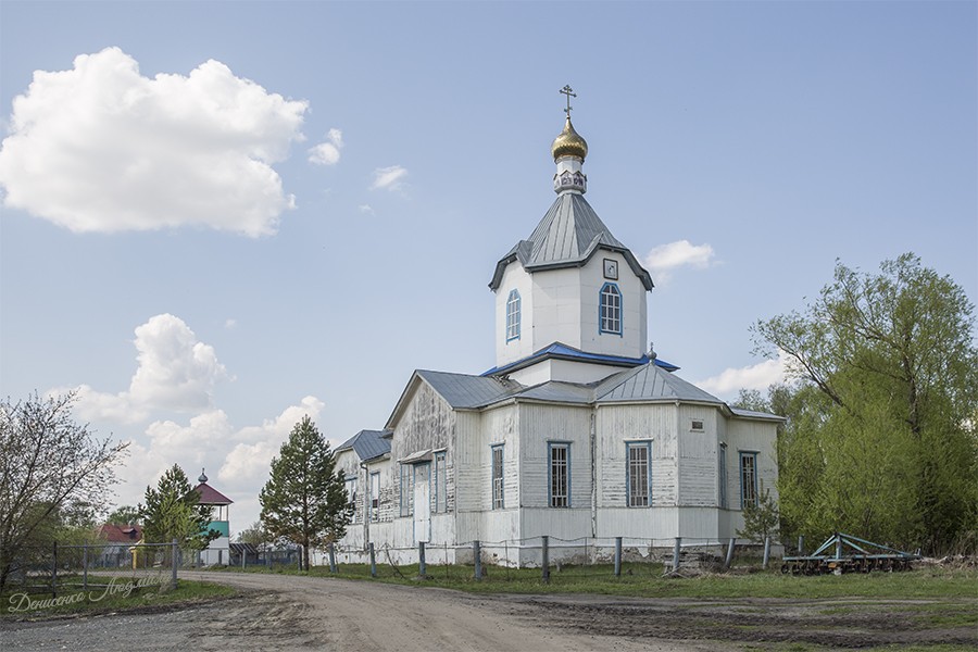 Церковь Рождества Христова, Тарханская Потьма (Зубово-Полянский район, Республика Мордовия). общий вид в ландшафте