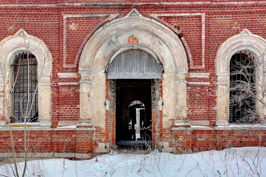 Студенец. Церковь Георгия Победоносца. архитектурные детали