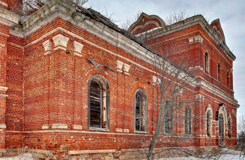 Церковь Георгия Победоносца, Студенец (Венёвский район, Тульская область). архитектурные детали