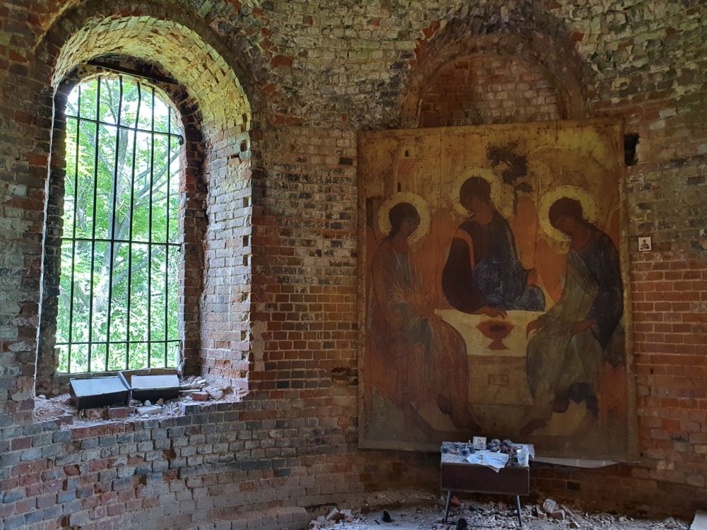 Церковь Георгия Победоносца, Студенец (Венёвский район, Тульская область). интерьер и убранство