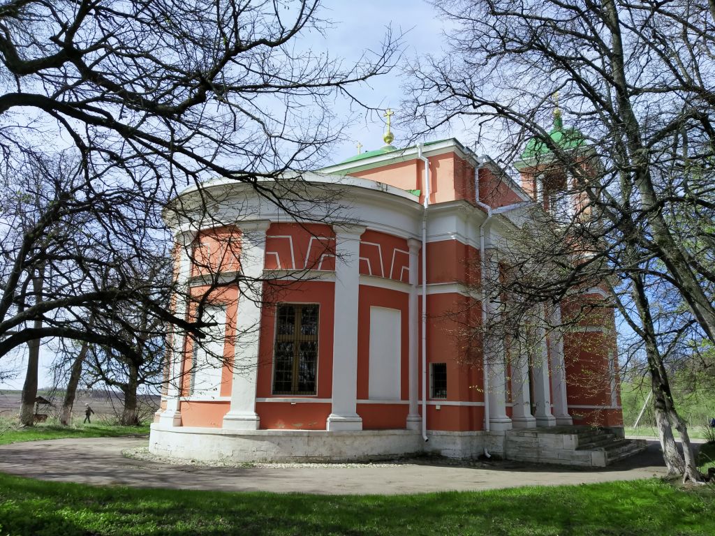 Церковь Казанской иконы Божией Матери, Красная горка, усадьба (Михайловский район, Рязанская область). фасады