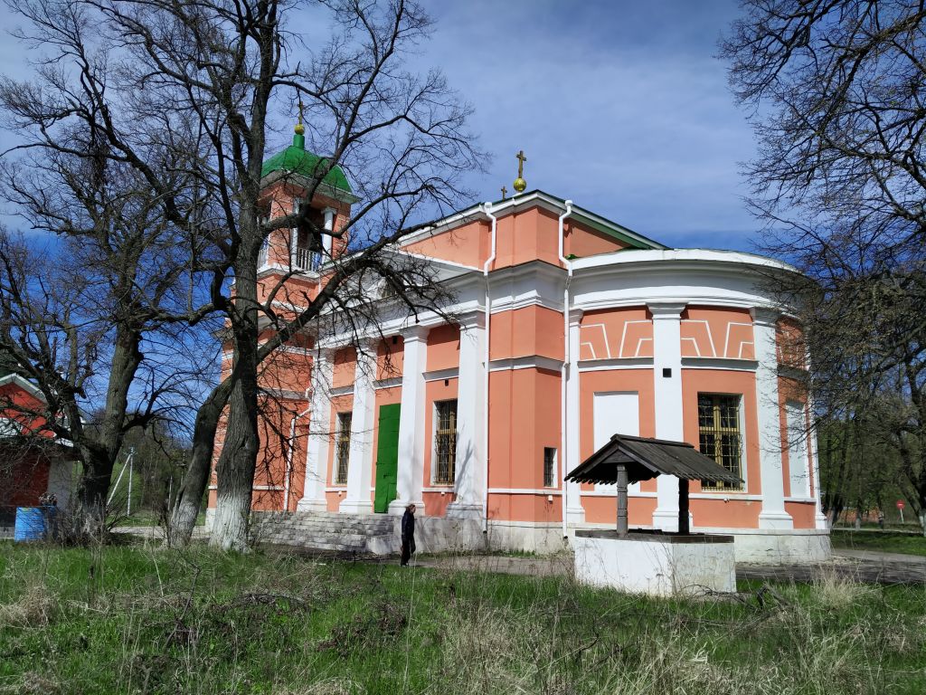 Церковь Казанской иконы Божией Матери, Красная горка, усадьба (Михайловский район, Рязанская область). фасады