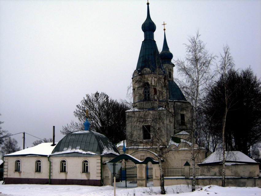 Церковь Рождества Пресвятой Богородицы, Маково (Михайловский район, Рязанская область). общий вид в ландшафте