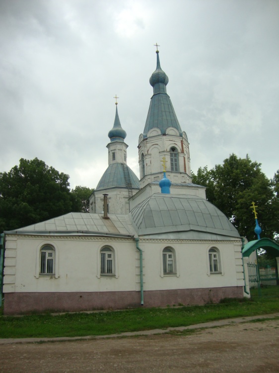 Церковь Рождества Пресвятой Богородицы, Маково (Михайловский район, Рязанская область). общий вид в ландшафте