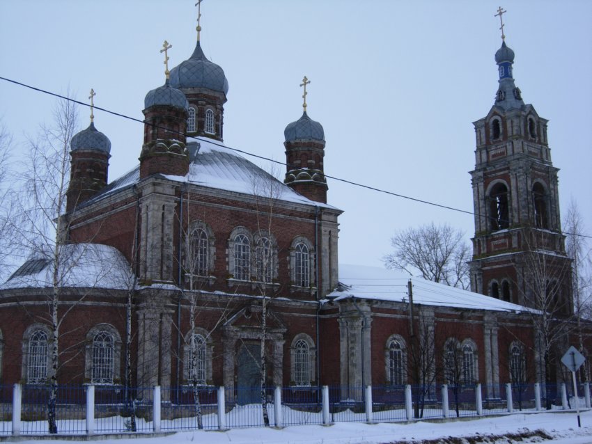 Церковь Николая Чудотворца, Стрелецкие выселки (Михайловский район, Рязанская область). фасады