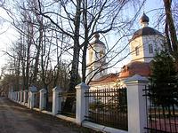 Церковь Покрова Пресвятой Богородицы, вид с юго-востока<br>, Пионерский (Покровское-Рубцово), Истринский городской округ и ЗАТО Восход, Московская область