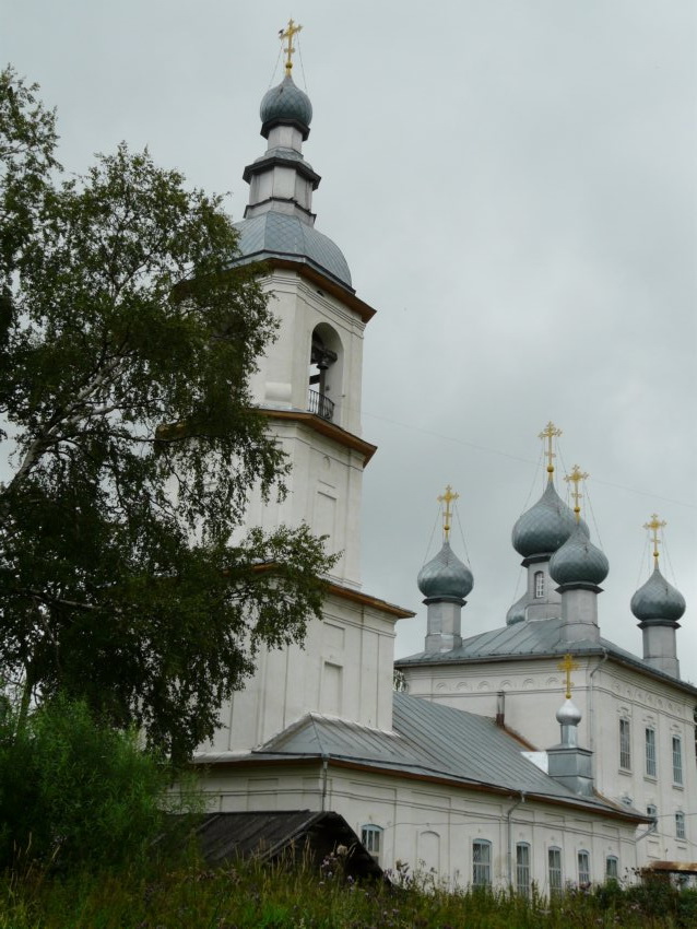 Церковь Успения Пресвятой Богородицы, Скородумка (Грязовецкий район, Вологодская область). фасады