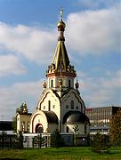 Церковь Воскресения Христова в Шереметьеве, Вид с юго-востока<br>, Международный аэропорт "Шереметьево", Химкинский городской округ, Московская область