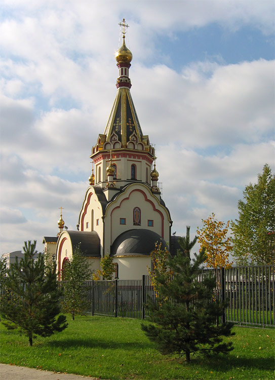 Посещение храма Шереметьево
