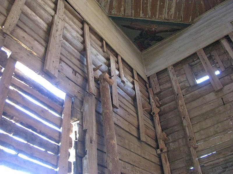 Церковь Сретения Господня, Шелоховская (Архангело) (Каргопольский район, Архангельская область). интерьер и убранство