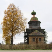 Церковь Сретения Господня, вид с востока, Шелоховская (Архангело), Каргопольский район, Архангельская область