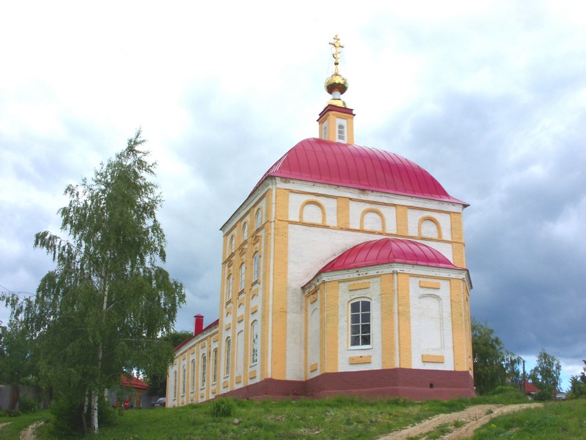 Церковь Афанасия и Кирилла, Патриархов Александрийских, Болхов (Болховский район, Орловская область). фасады, Церковь Афанасия и Кирилла