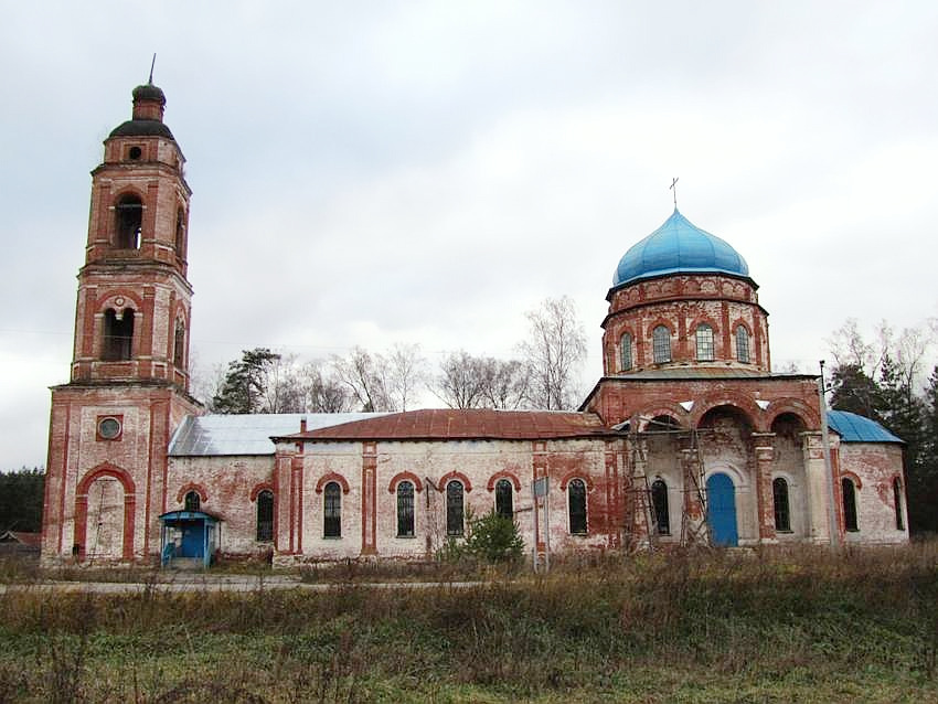 Церковь Покрова Пресвятой Богородицы, Пашнево (Орехово-Зуевский городской округ, Московская область). дополнительная информация, вид с юго-востока