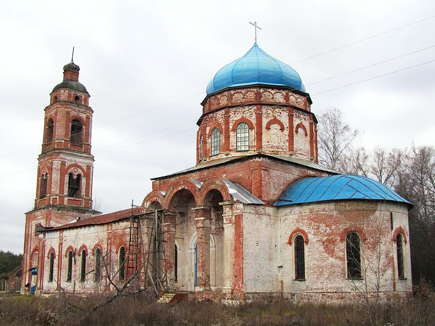 Пашнево. Церковь Покрова Пресвятой Богородицы. дополнительная информация, вид с востока